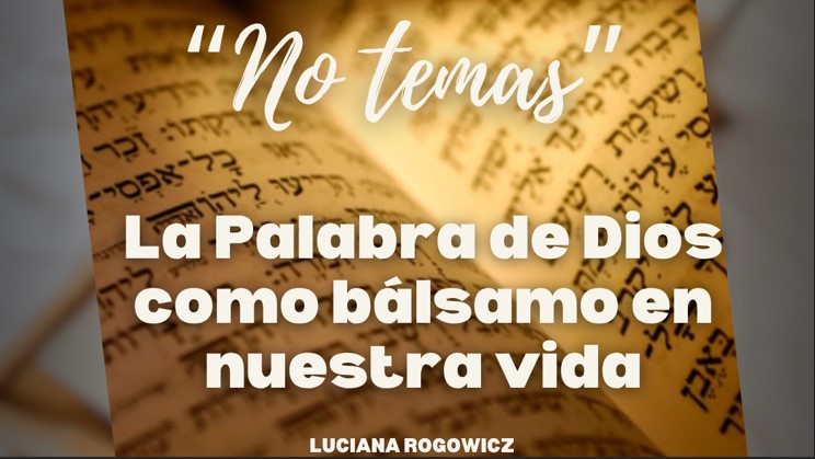 “No temas”